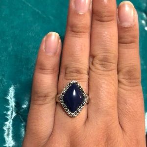 Lucky Brand navy ring